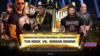 WrestleMania: The Rock vs Roman Reigns (c)