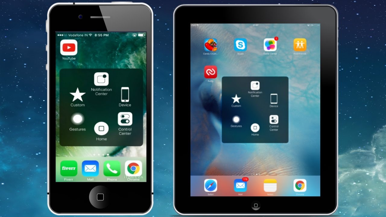 How To Add Home Button On IPhone Screen Enable Assistive Touch On