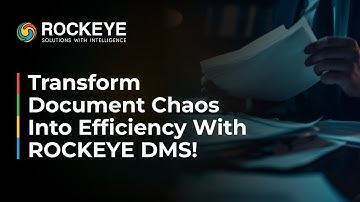 Document Management System | Revolutionize Your Workflow with ROCKEYE
