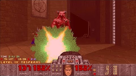 The Master Levels For Doom II - PC - M18: Vesperas - UV Max + Pistol Start