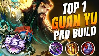 TOP1 GUAN YU 16.0 RATING IN 6MINS | Honor of Kings