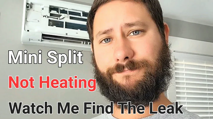 Fixing a Leaking Mini Split and Restoring Heating Performance