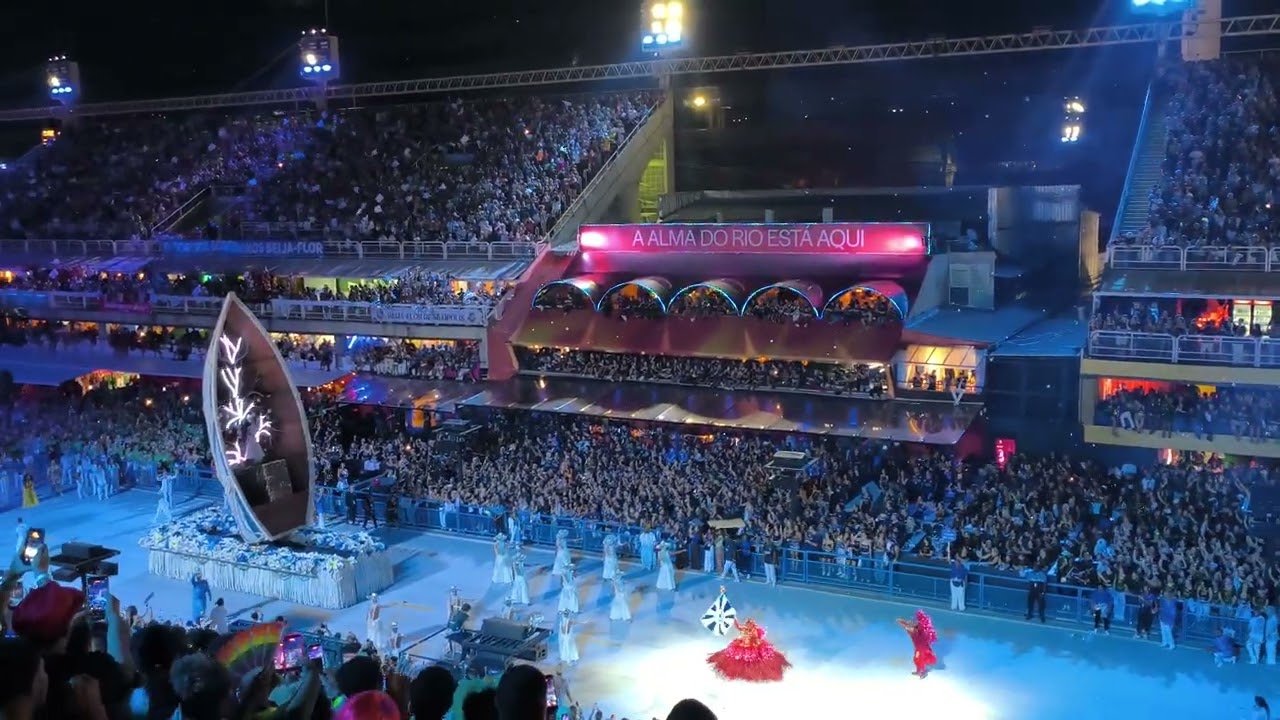 Comissão de Frente + 1° Casal de M.S e P.B + Beija Flor - Desfile do Grupo Especial 
