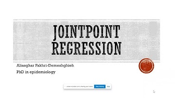 Introduction to Joinpoint regression analysis: Session 1