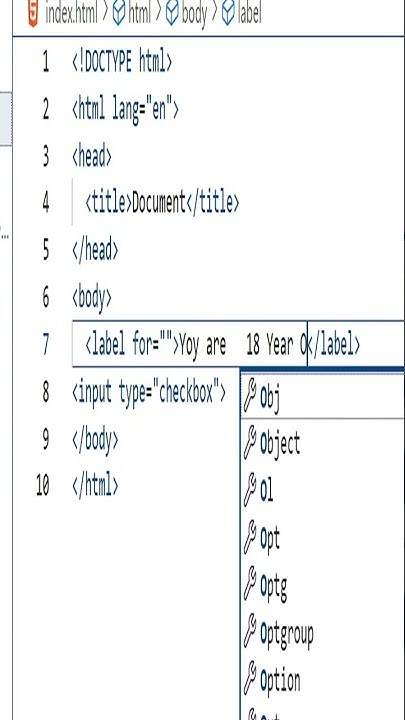 How to make Check Box in Html #shorts - YouTube