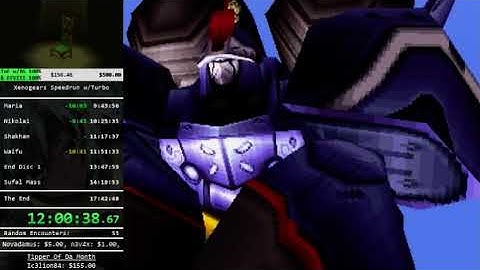 Xenogears Any% RTA Speedrun w/Turbo in 17:32:02 [World Record] Part 2/2