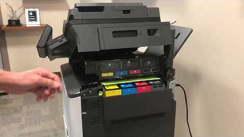 MX C357F C407P Toner Replacement