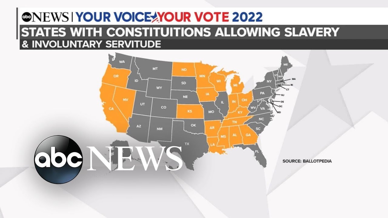 Slavery on the ballot? 5 states vote on thirteenth Amendment loophole