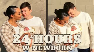 FIRST 24 Hours with A Newborn!