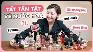 BST HƠN 20 CHAI nước hoa, xài sao hết? | namperfume TV