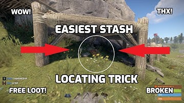 Rust Console Find Stashes Like A Boss Rust Ps4 Xbox Ps5 Rust Console Edition Tips Tricks Help Guide