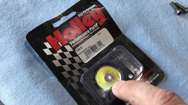 Holley Accelerator Pump How to Repair