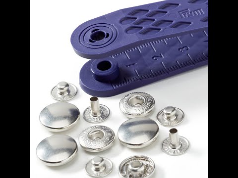 Prym - Bottoni A Pressione In Metallo Argentato Da 11mm, Confezione Da 12 Pezzi - Foto 5