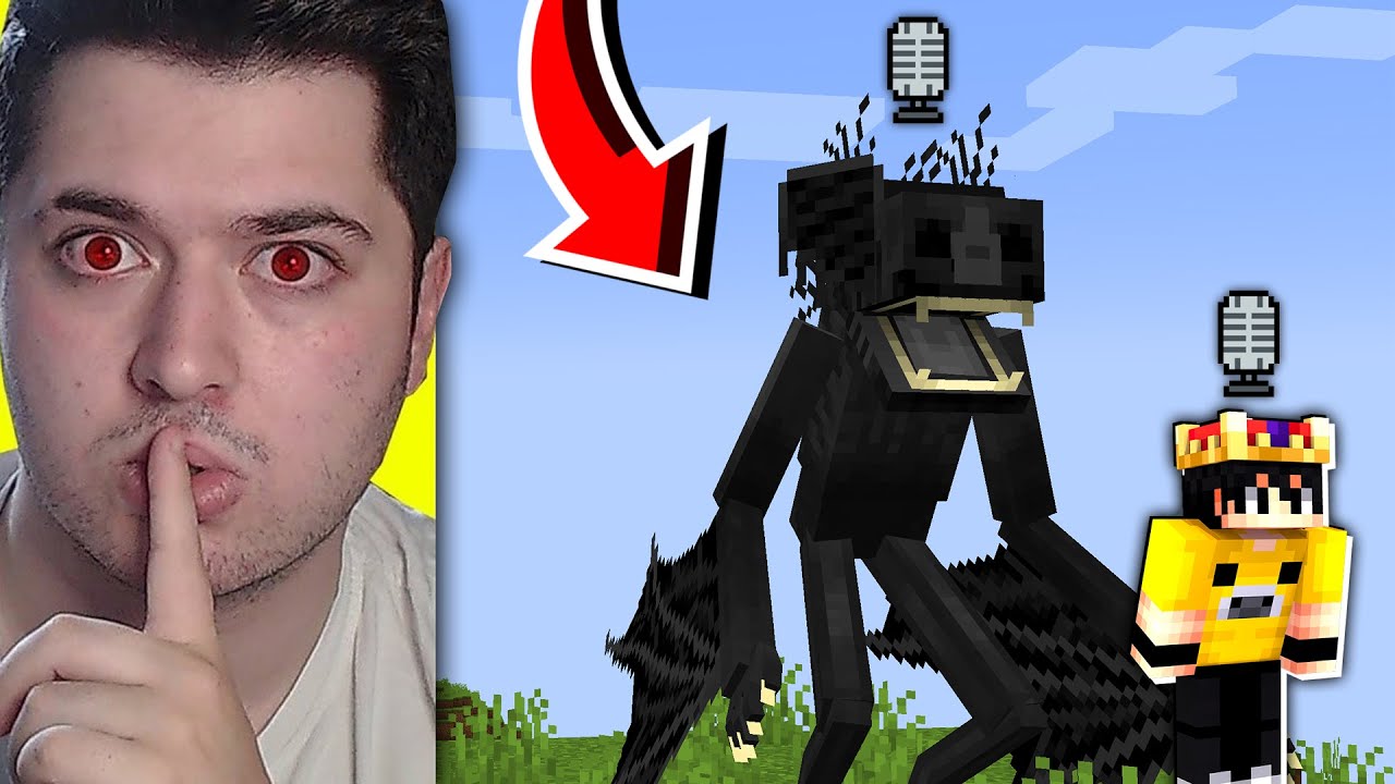 SALAK KARDEŞİMİ SES KLONLAYAN YARATIK İLE Trolledim! - Minecraft