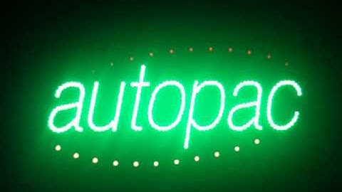 Autopac LED Sign