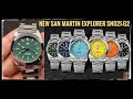 Initial review of San Martin SN021-G2 37mm Explorer + OP Green #aliexpress #sanmartinwatch