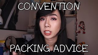 Packing Advice for First Time Con Goers