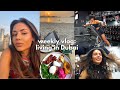 WEEKLY VLOG: Living in Dubai, glow up with me, productive routine & healthy food