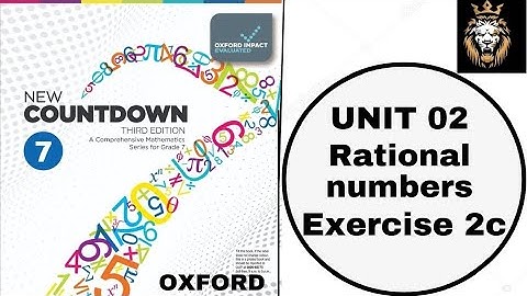Class 7th New countdown(3rd Edition) | Exercise 2C, Question no. 7 to 12 | #Mathcityhub #maths