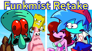 FNF SOULLESS FUNKMIST RETAKE + CUTSCENE (Freaky GF) Squidward