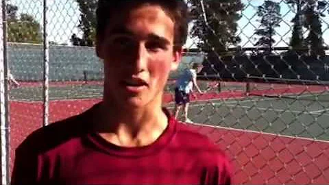 Walker Nodine, Santa Cruz High tennis