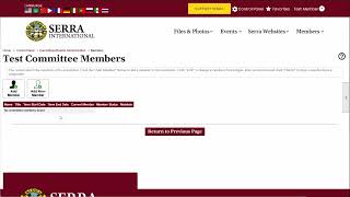 Club Express Portal: Committees/Boards