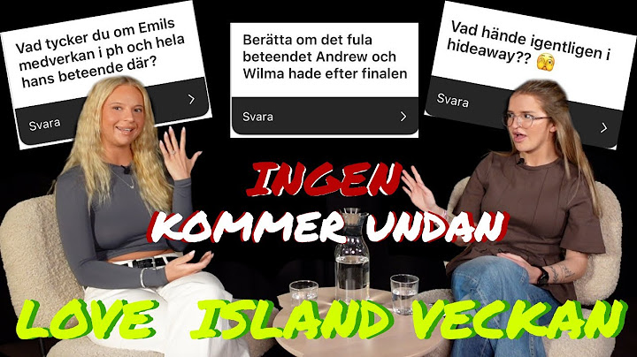 "EMIL SKA BETALA ALLT FÖR MIG" - Olivia från Love Island #61