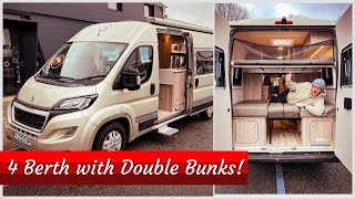 FOUR BERTH FAMILY VAN with DOUBLE BUNK BEDS | Dormobile Renaissance Camper