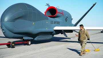 RQ-4 – Drone lớn nhất thế giới của Mỹ khiến đối thủ khiếp sợ