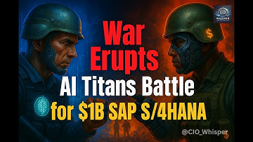 $1 Billion ERP Project Sparks War Between AI Titans