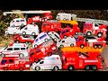 救急車&消防車のミニカーが坂道を走る! Ambulance & Fire Engine Model Collection Drive ASMR