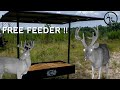 GIVING AWAY A DEER FEEDER!