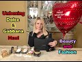 Unboxing Dolce & Gabbana Huge Haul. Luxury Beauty & Fashion.