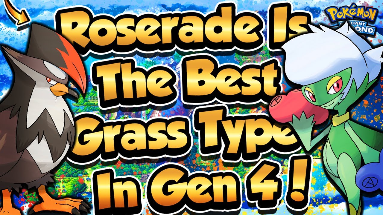 Roserade Is the Best Grass Type! Pokémon Brilliant Diamond & Shining
