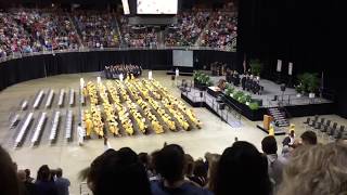 Holt High School Graduation entry time-lapse 2017