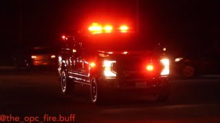 San Diego Fire responding to a water rescue w/ Copter 3 searching for a victim with the spot light