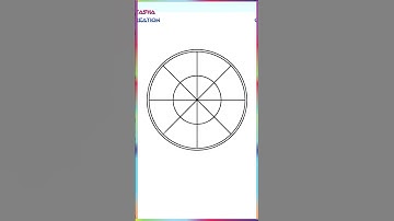 Drawing Zentangle Pattern in Circle #shorts #art #drawing #doodles #drawingshorts