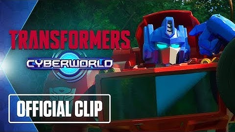Transformers: CYBERWORLD First Look | Optimus Vs Grimlock Official Clip | Transformers Official