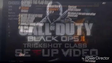 How to trickshot settings on bo2 CTF! Tutorial.