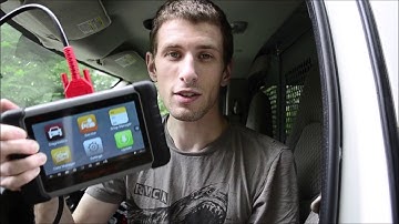 Brake Bleed Function Autel MK808 Scanner - Chevy Van