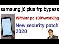 Samsung J6+(J610F)9.0 Frp Unlock Without Pc 2020||Bypass Google Account 100% Working New Security