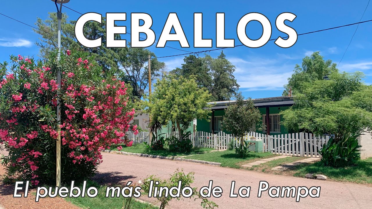 El pueblo MÁS LINDO de La Pampa | Ceballos