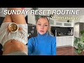 Sunday reset routine  crpes mnage valise et haircare routine