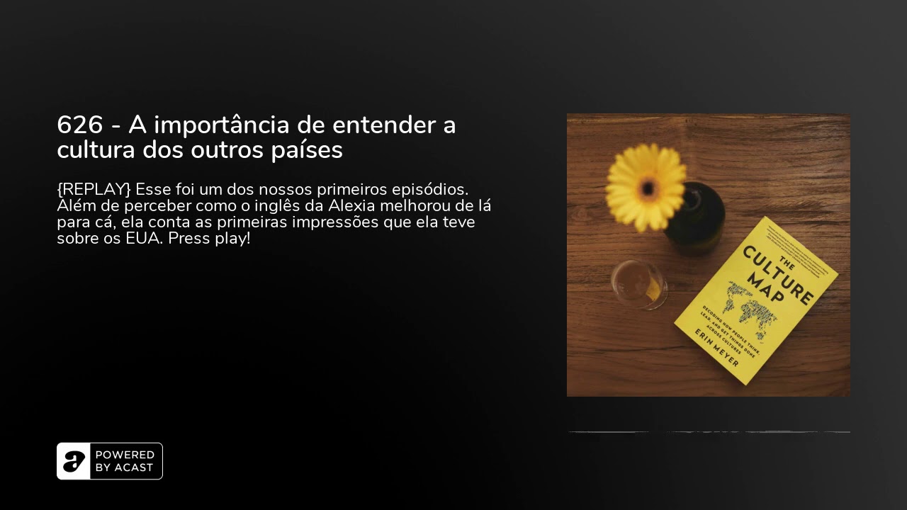 626 - A importância de entender a cultura dos outros países