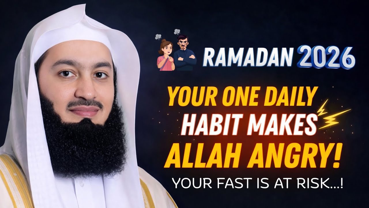 You're Fasting..? But This One Habit in Ramadan Makes Allah Angry! | Islamic Motivation #muftimenk 