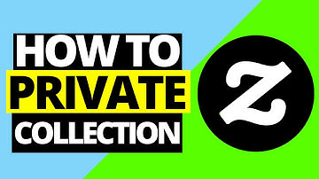 How To Make Collection Private Or Public On Zazzle