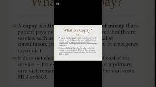 #copay #copayment#PR #TheBillingExpert #learntoearn