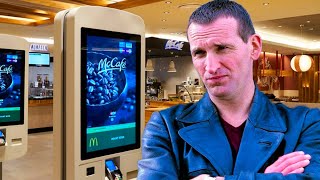 Doctor Who orders McDonalds