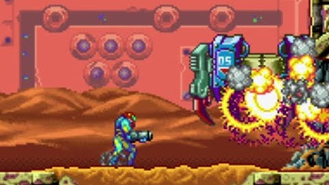 Metroid Fusion - Security Robot B.O.X. (No Damage)