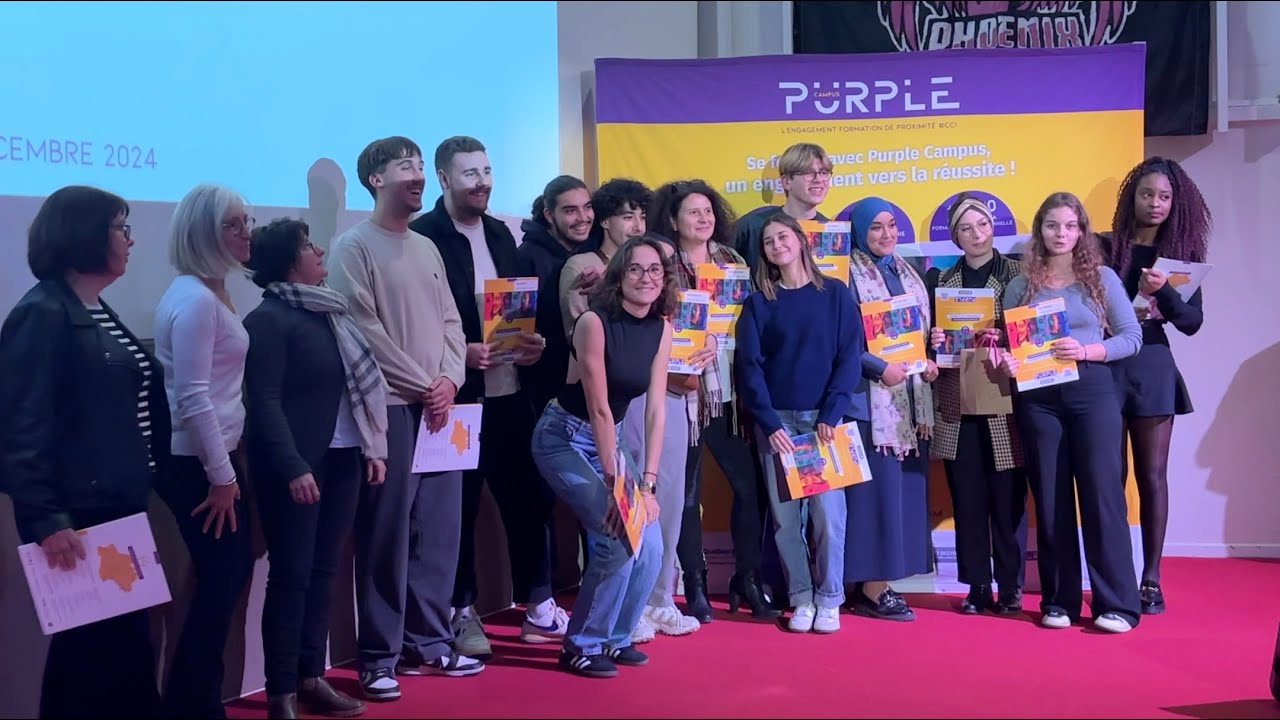 Purple Campus remet les diplômes à 200 apprentis du campus de Montpellier
